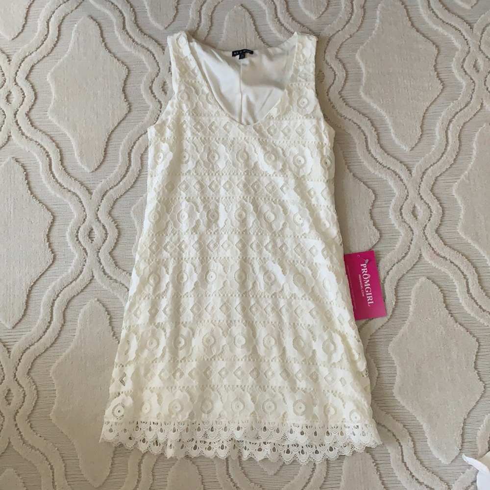 White Lace Dress